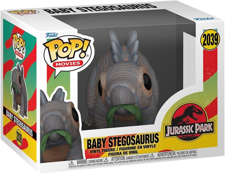 Figurine Funko Pop – Jurassic Park du Bébé Stégosaure