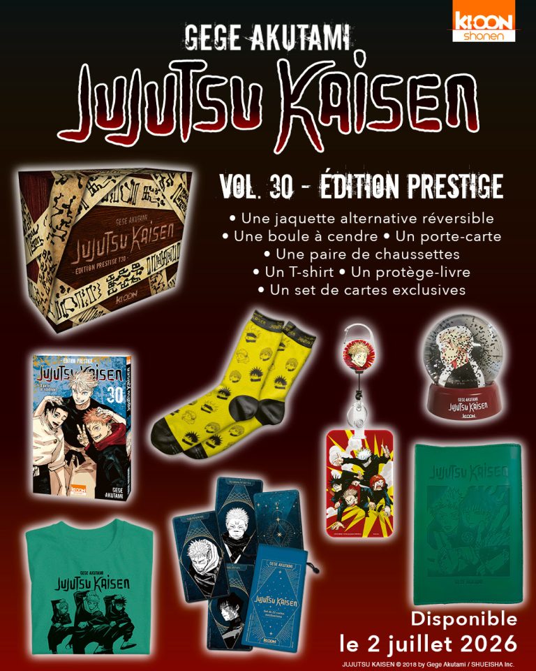 🔥 Jujutsu Kaisen : une édition prestige explosive pour le tome 30 !