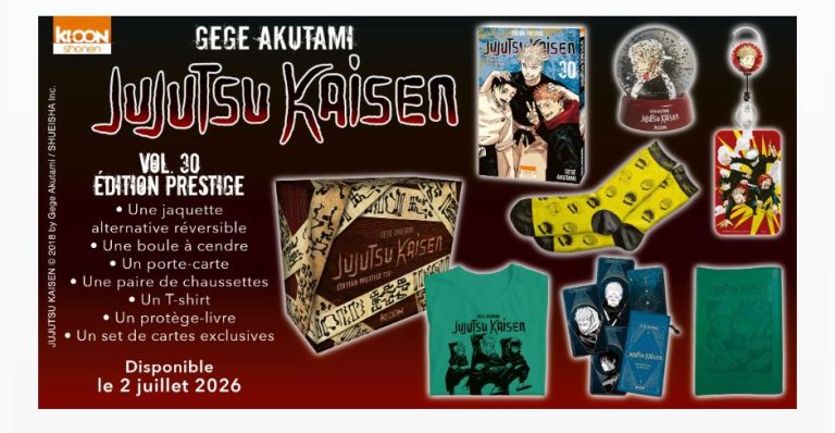 Jujutsu Kaisen : une édition prestige ultime pour le tome final