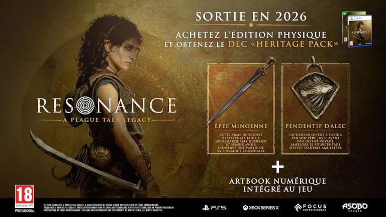 Resonance A Plague Tale Legacy – édition standard (PS5)