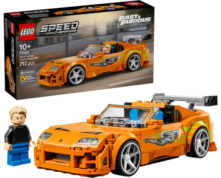 LEGO speed champions – Toyota Supra MK4 de Fast and Furious #77260