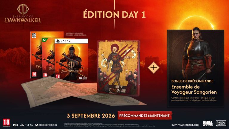 The Blood of Dawnwalker – édition Day 1 Steelbook (PS5)