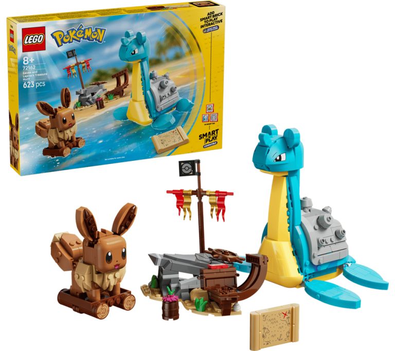 Chasse au trésor d’Évoli et Lokhlass – LEGO Pokémon SMART Play