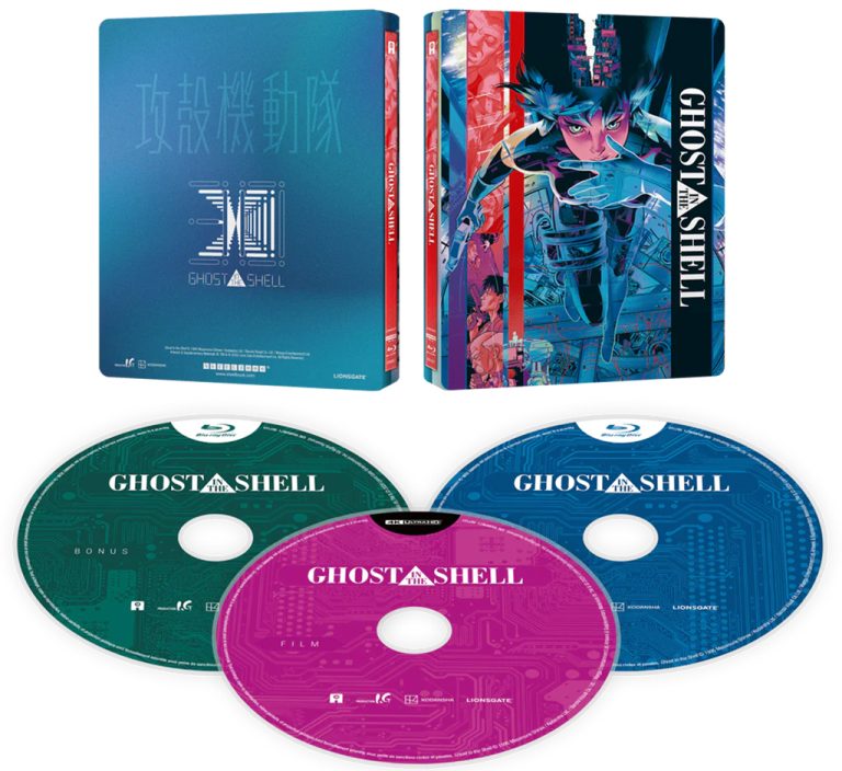 Ghost in the Shell – steelbook 4K (30ème Anniversaire)