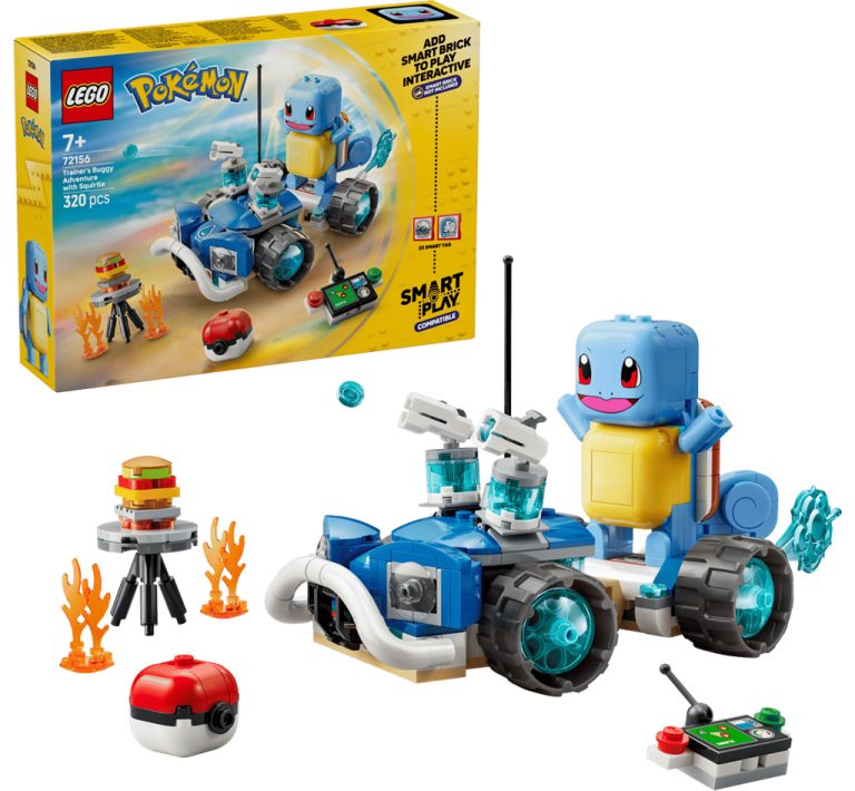 L’aventure de Carapuce avec le buggy du Dresseur – LEGO Pokémon SMART Play