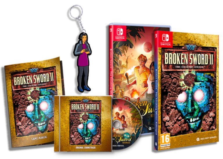 Les Chevaliers de Baphomet : Les Boucliers de Quetzalcoatl : Reforged – édition Deluxe (Switch)