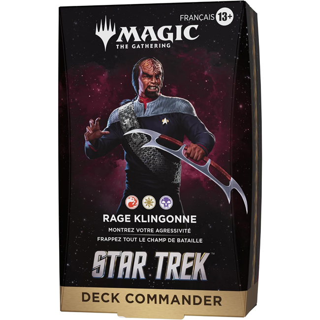 Star Trek Deck Commander – Rage klingonne – Cartes Magic: The Gathering