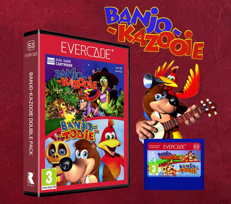 Banjo-Kazooie Double Pack – Cartouche Evercade n°53