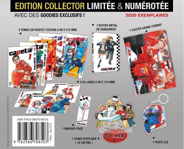 Capeta – Coffret collector édition limitée