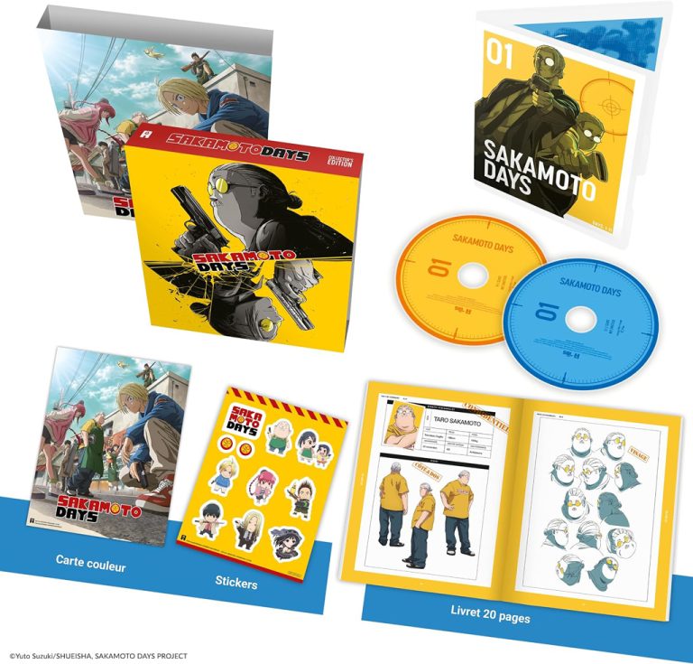 Sakamoto Days (partie 1) – Édition collector blu-ray