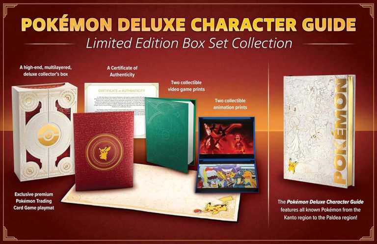 Pokémon Deluxe Character Guide Limited Edition