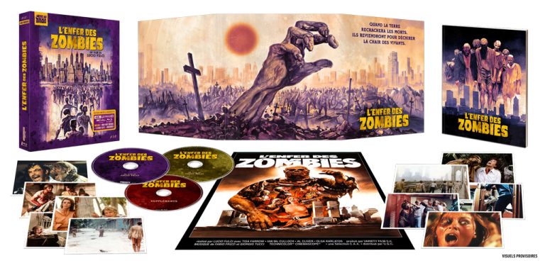L&rsquo;Enfer des zombies – Cult&rsquo;Édition numérotée collector limitée blu-ray 4K