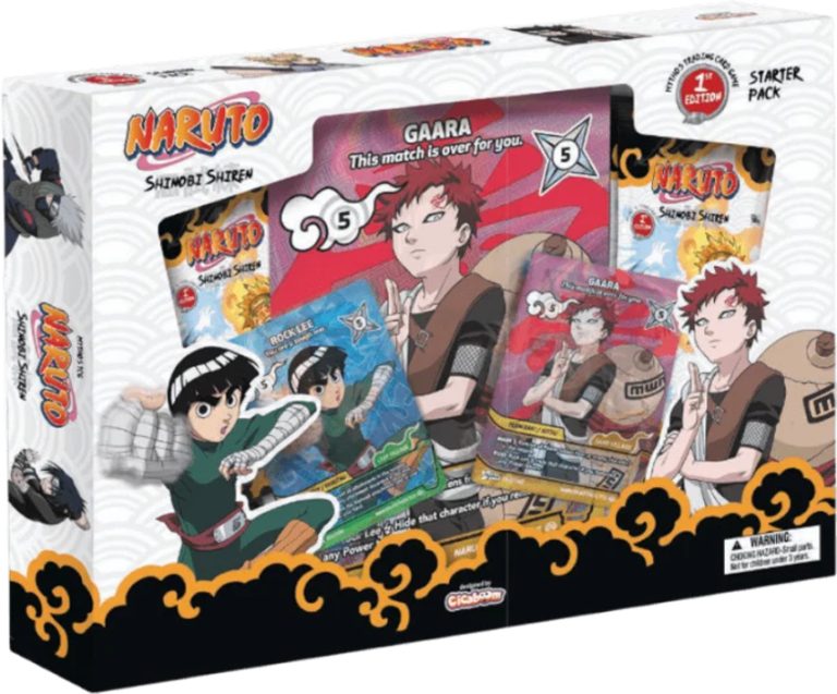 Naruto Mythos TCG – Pack spécial Shinobi Shiren Gaara et Rock Lee 1ère édition