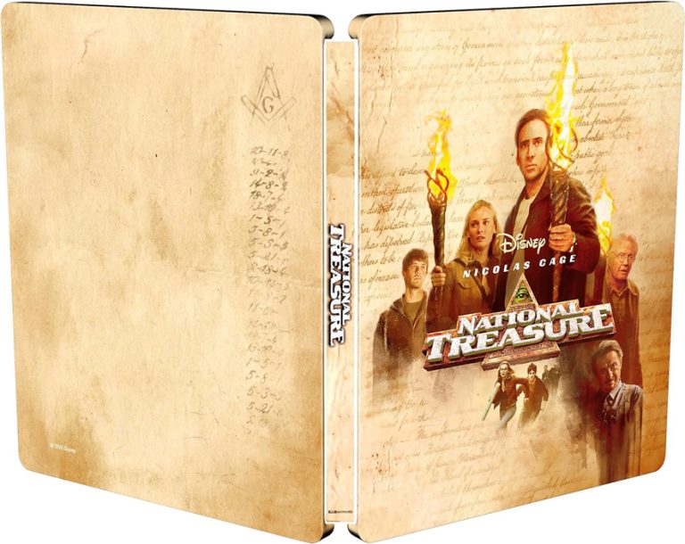 Benjamin Gates et le trésor des templiers – Steelbook blu-ray 4K