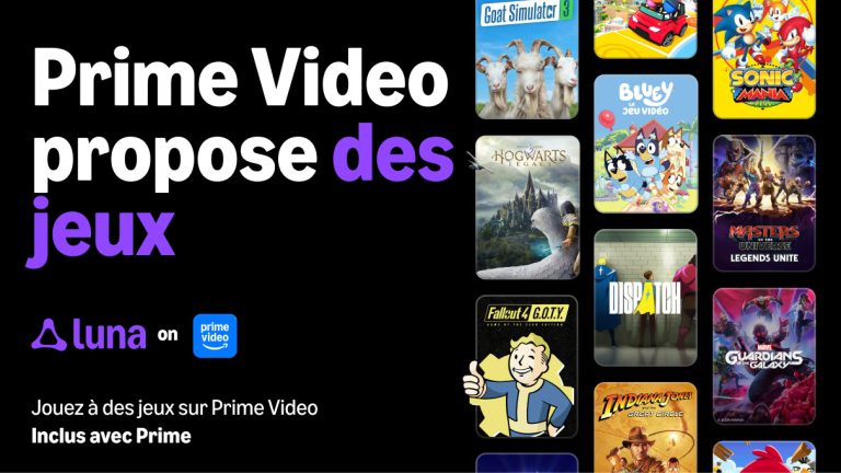 Amazon Luna arrive sur Prime Video en France : le cloud gaming s&rsquo;étend à 12 nouveaux pays