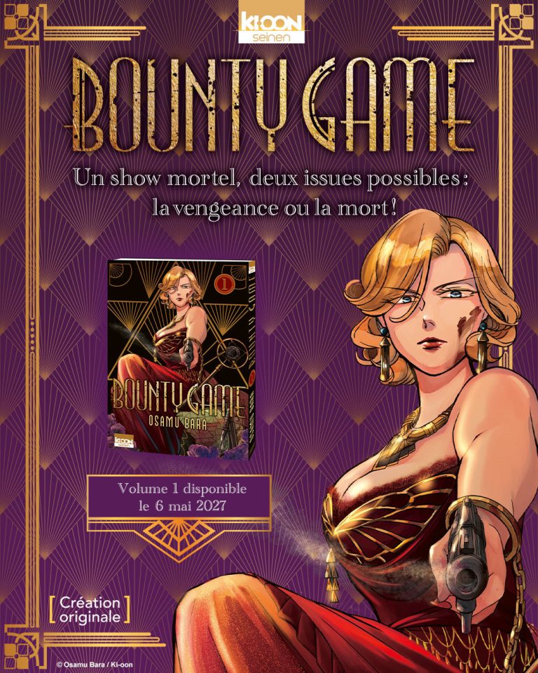 Bounty Game : un death game impitoyable débarque chez Ki-oon le 6 mai 2027 !