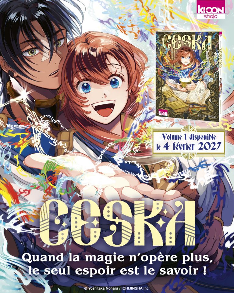 Ceska : le nouveau manga de fantasy de Ki-oon où la connaissance des autres pourrait sauver la paix
