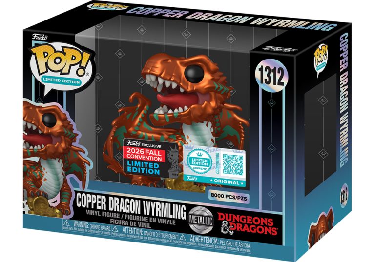 Figurine Funko Pop – Donjons & Dragons – Dragonnet de cuivre – Ed Limitee Supreme