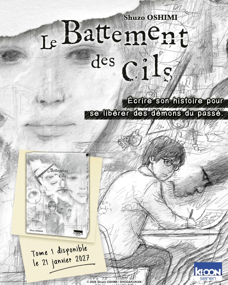 Le Battement des cils : Shuzo Oshimi se livre sur le drame qui a marqué sa vie