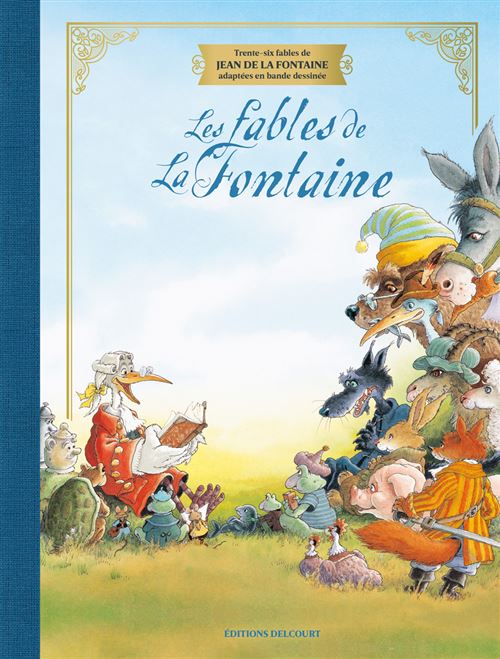 Les Fables de La Fontaine – Édition prestige : un classique de la littérature sublimé par la BD