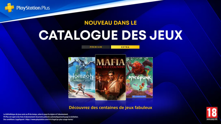 PlayStation Plus : les jeux d’octobre 2026 dévoilés avec Mafia et Horizon Forbidden West