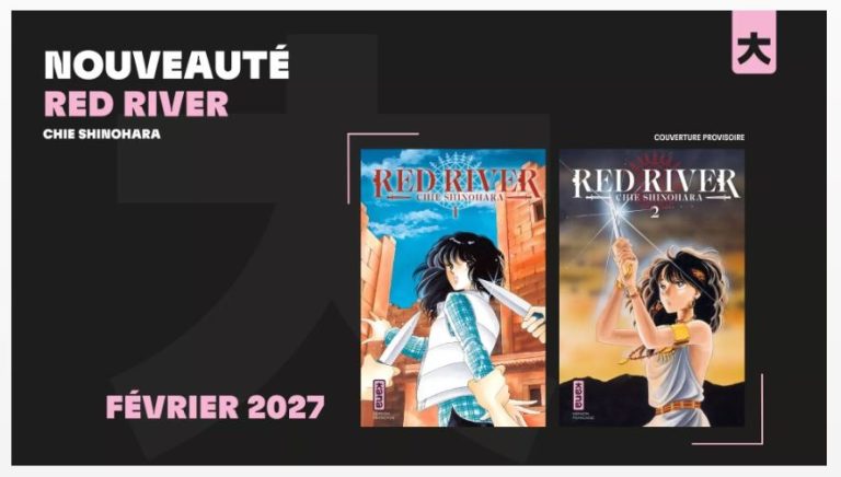 Red River : le shôjo culte de Chie Shinohara arrive enfin en France chez Kana