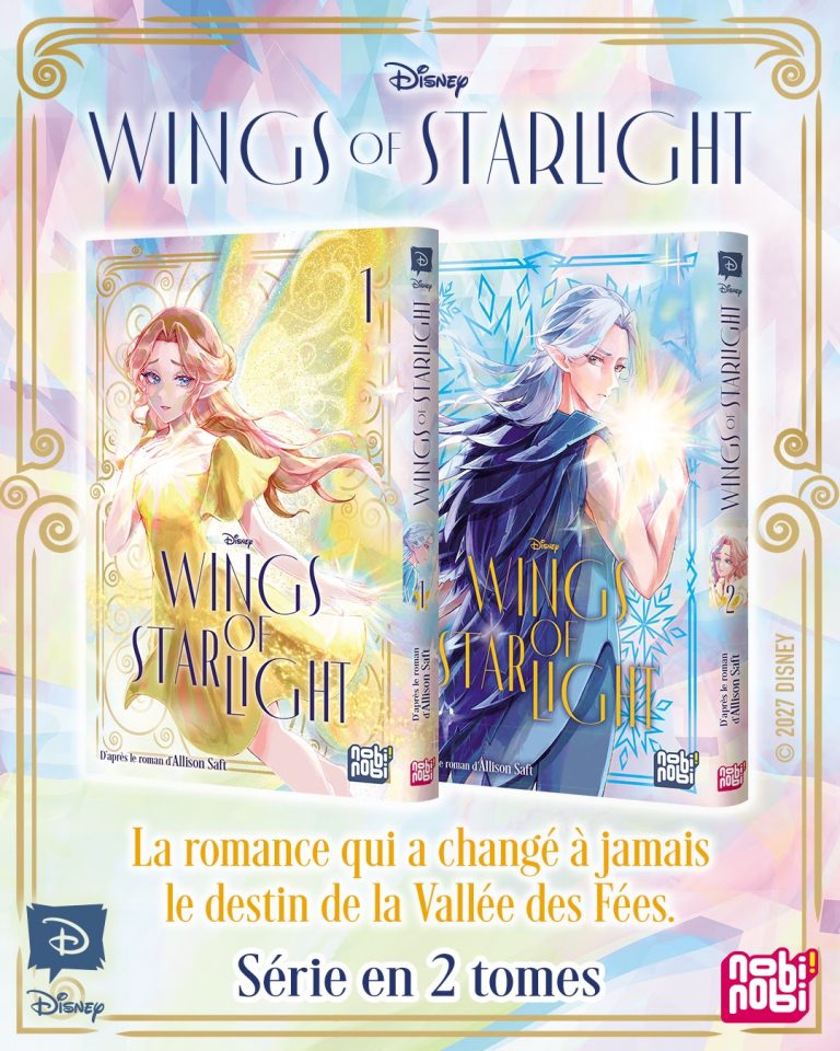 Wings of Starlight : Disney fait entrer la romantasy dans l&rsquo;univers du manga avec une adaptation en deux tomes !
