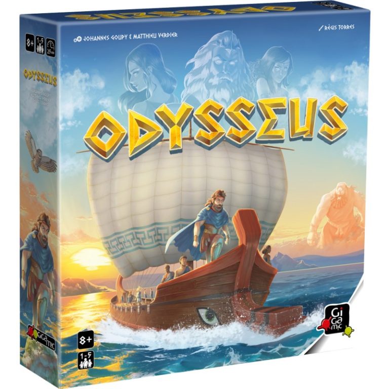 Odysseus : avis sur le jeu de collection familial de Gigamic